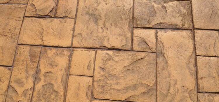 Corona stones of athens stamped driveway resurfacing