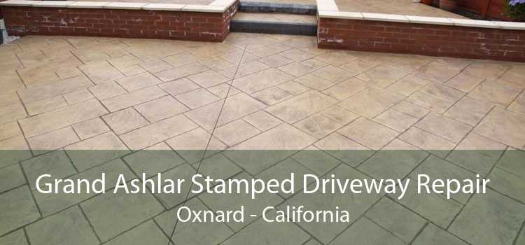 Grand Ashlar Stamped Driveway Repair Oxnard - California