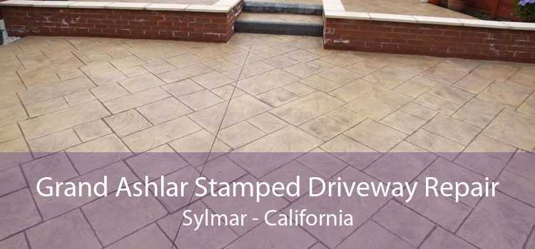 Grand Ashlar Stamped Driveway Repair Sylmar - California
