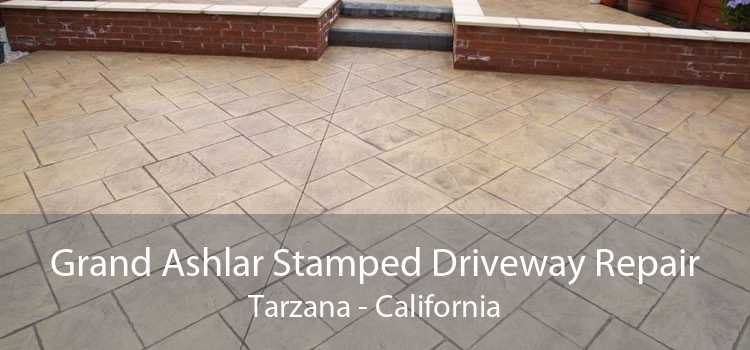 Grand Ashlar Stamped Driveway Repair Tarzana - California