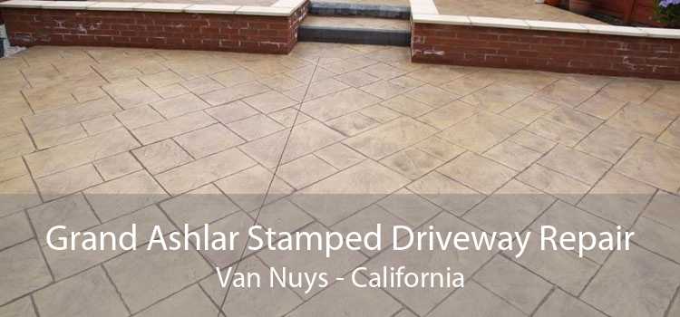 Grand Ashlar Stamped Driveway Repair Van Nuys - California