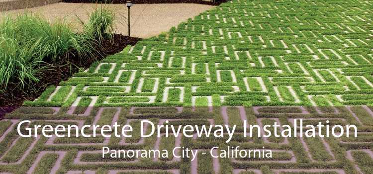Greencrete Driveway Installation Panorama City - California