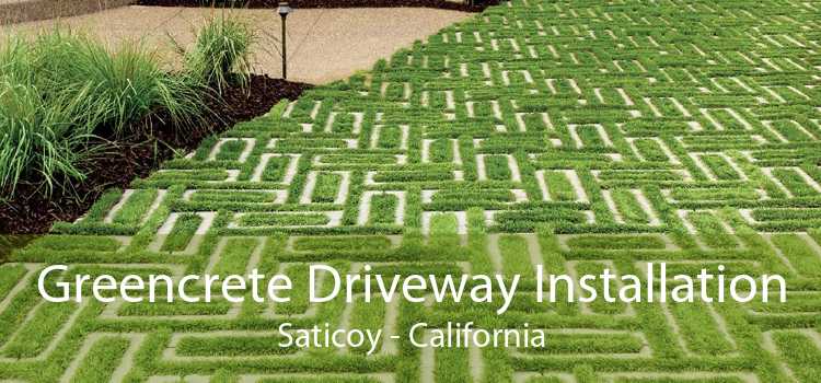 Greencrete Driveway Installation Saticoy - California