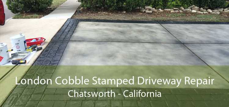 London Cobble Stamped Driveway Repair Chatsworth - California
