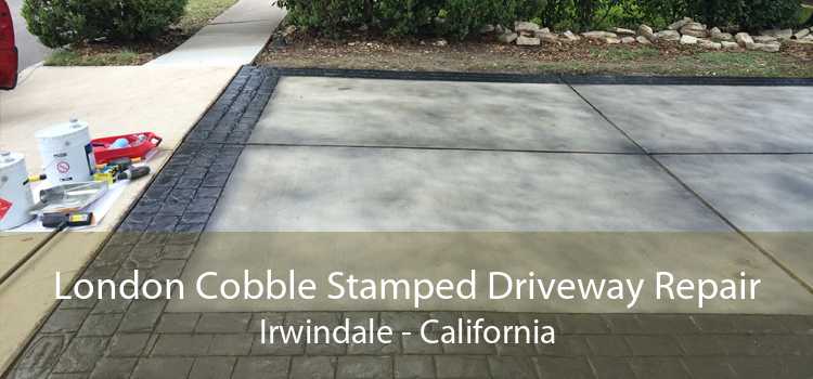 London Cobble Stamped Driveway Repair Irwindale - California