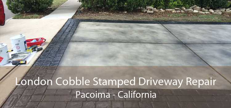 London Cobble Stamped Driveway Repair Pacoima - California