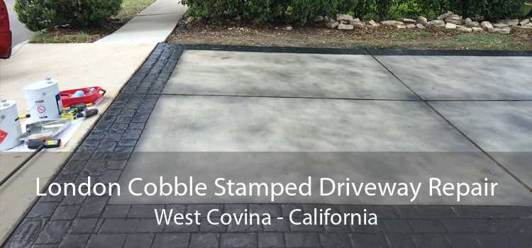 London Cobble Stamped Driveway Repair West Covina - California