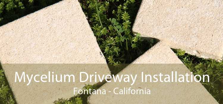 Mycelium Driveway Installation Fontana - California