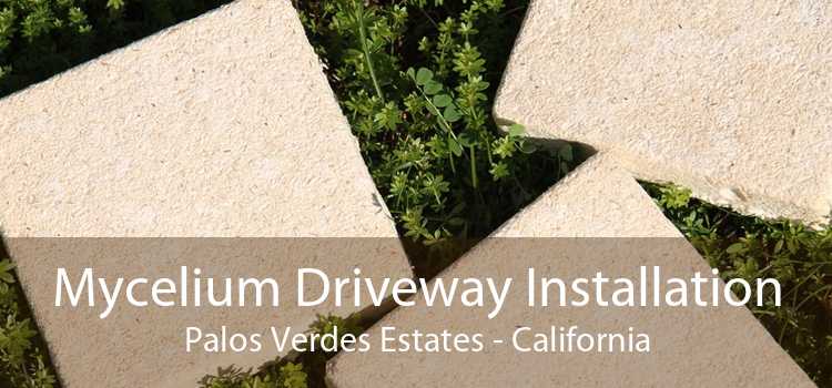 Mycelium Driveway Installation Palos Verdes Estates - California