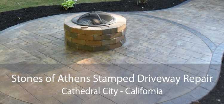 Stones of Athens Stamped Driveway Repair Cathedral City - California