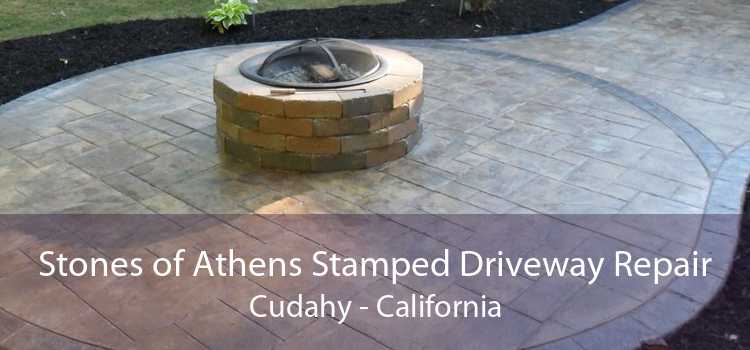 Stones of Athens Stamped Driveway Repair Cudahy - California