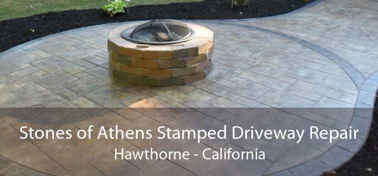 Stones of Athens Stamped Driveway Repair Hawthorne - California