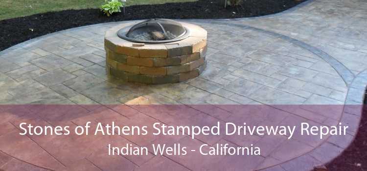 Stones of Athens Stamped Driveway Repair Indian Wells - California