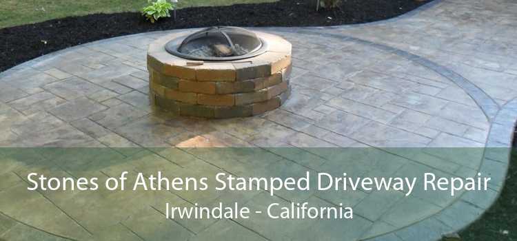 Stones of Athens Stamped Driveway Repair Irwindale - California