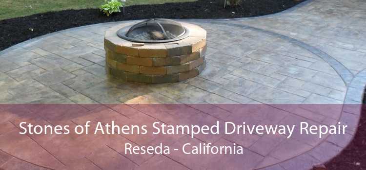 Stones of Athens Stamped Driveway Repair Reseda - California