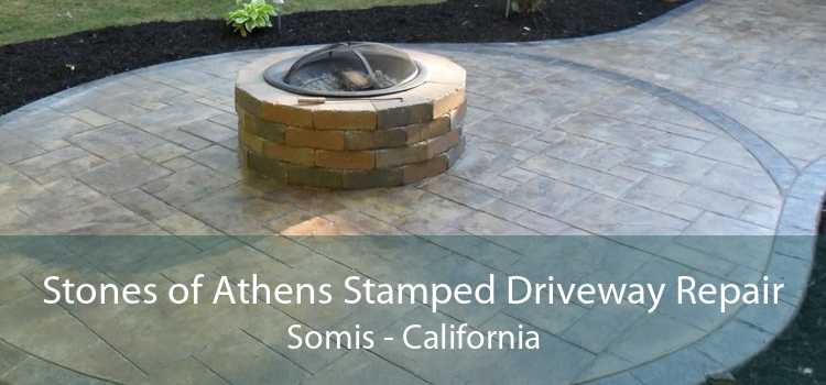 Stones of Athens Stamped Driveway Repair Somis - California